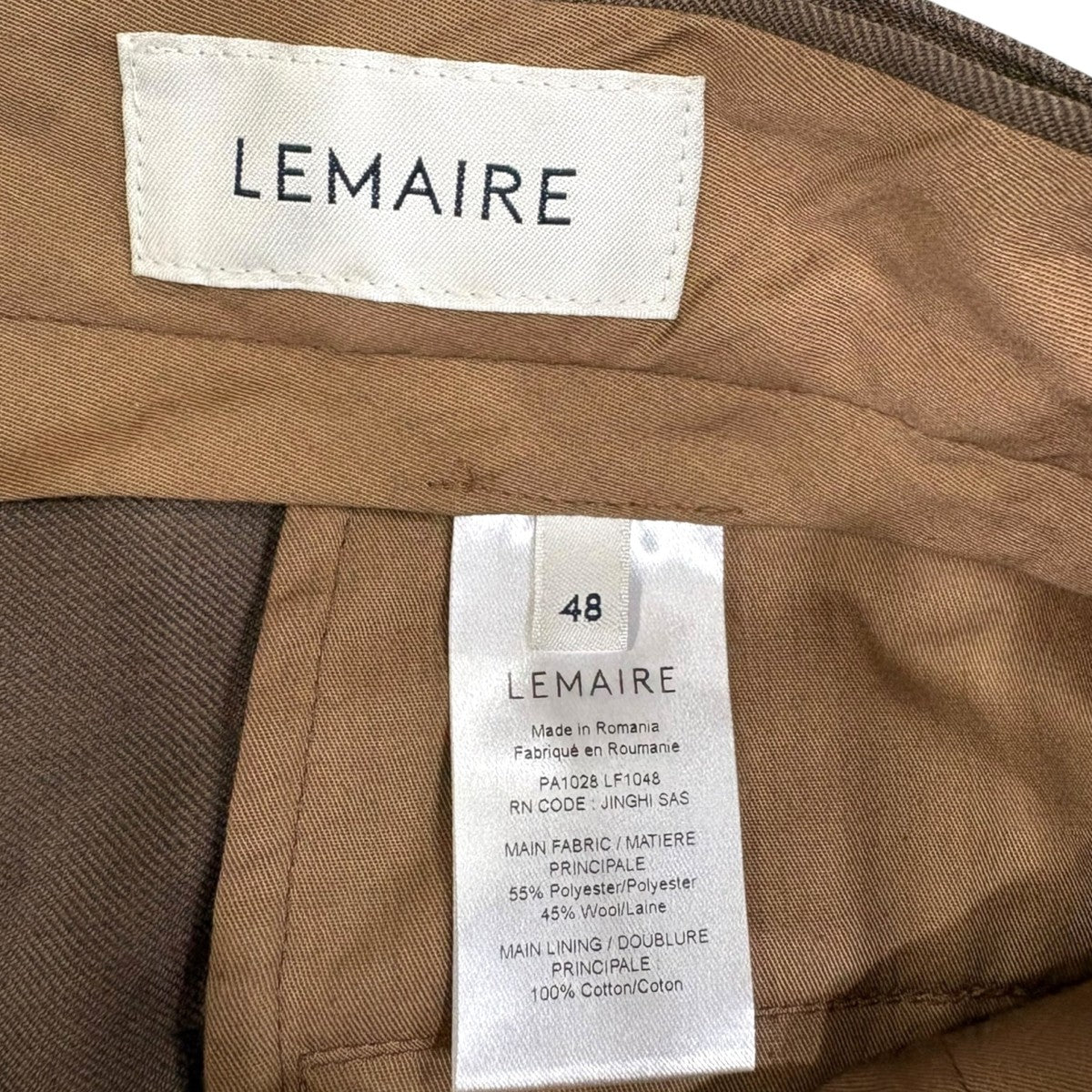 ONE PLEAT PANTSPA1028 LF1048