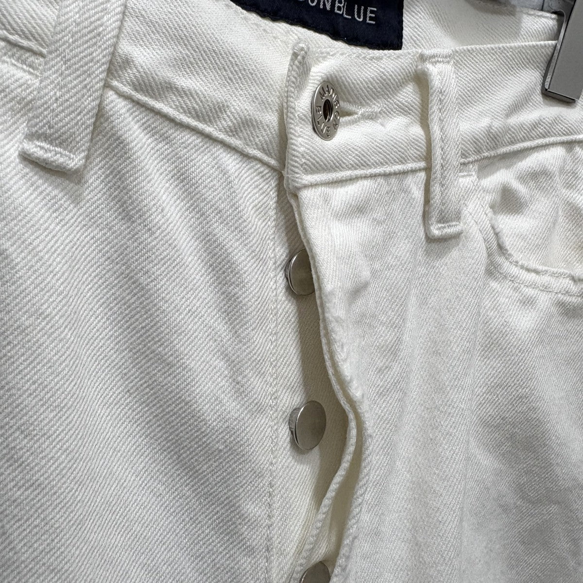 クラッシュ加工サルエルパンツ　CRASHED SAROUEL PT DENIM MB244-3003