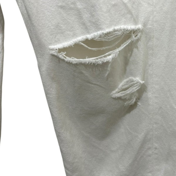 クラッシュ加工サルエルパンツ　CRASHED SAROUEL PT DENIM MB244-3003
