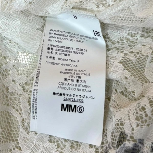 MM6 Maison Margiela レース エイズトップス S32GC0556 S52750 古着・中古-6枚目のアイテム画像