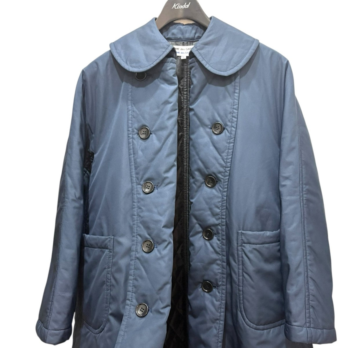 COMME des GARCONS COMME des GARCONS ラウンドカラーコートW18C001 古着・中古-4枚目のアイテム画像