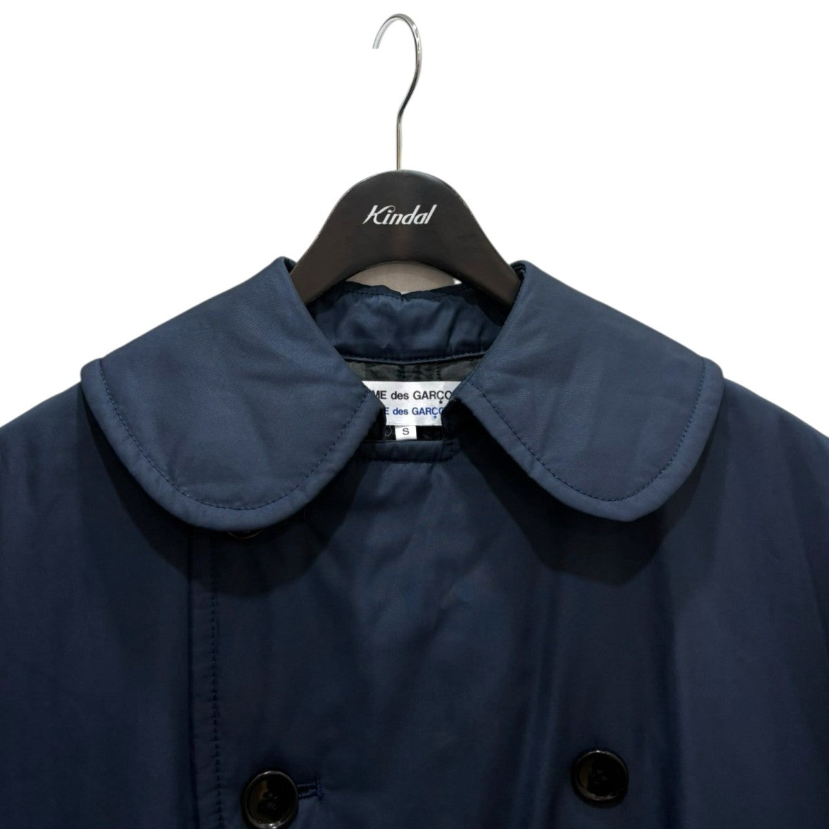 COMME des GARCONS COMME des GARCONS ラウンドカラーコートW18C001 古着・中古-5枚目のアイテム画像