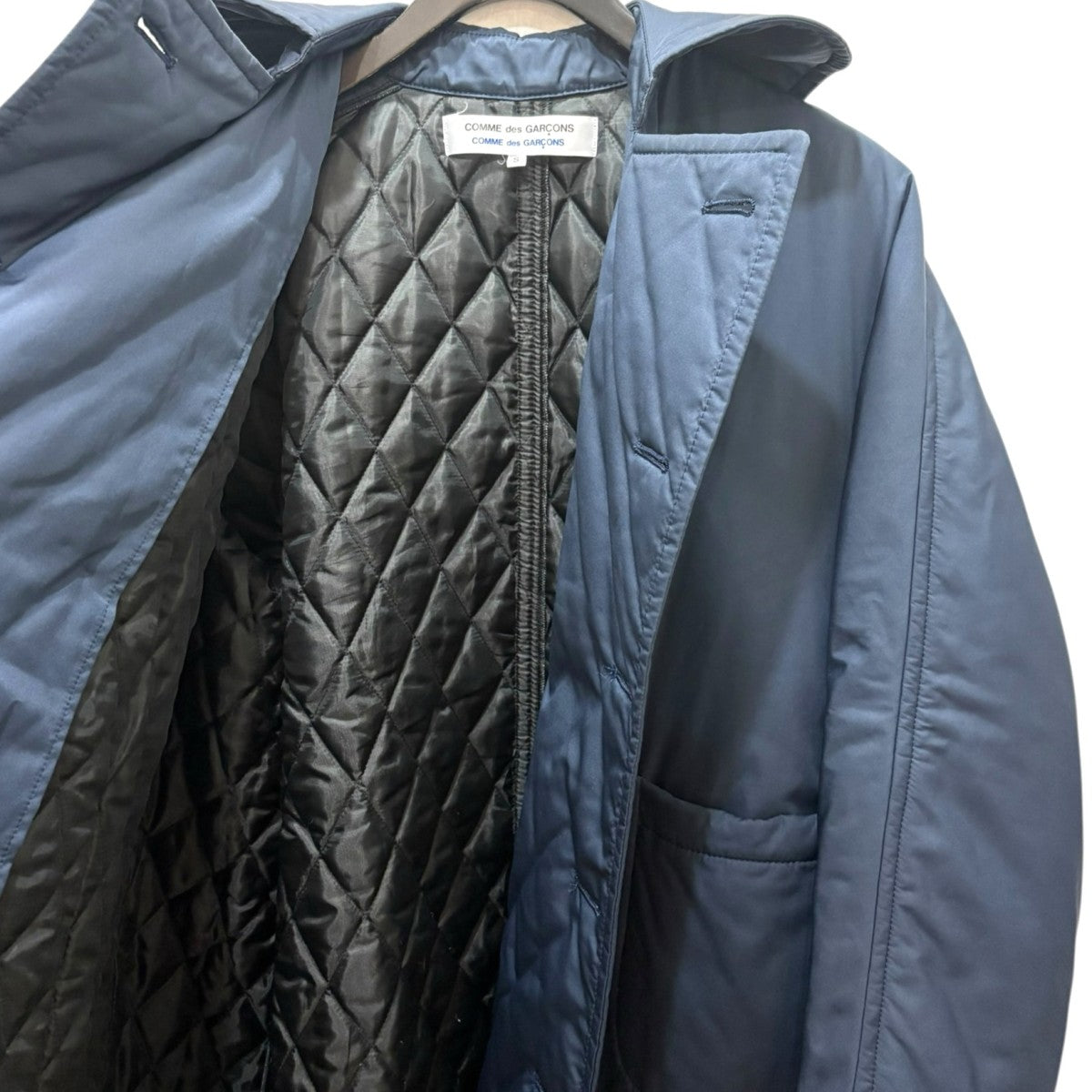 COMME des GARCONS COMME des GARCONS ラウンドカラーコートW18C001 古着・中古-6枚目のアイテム画像