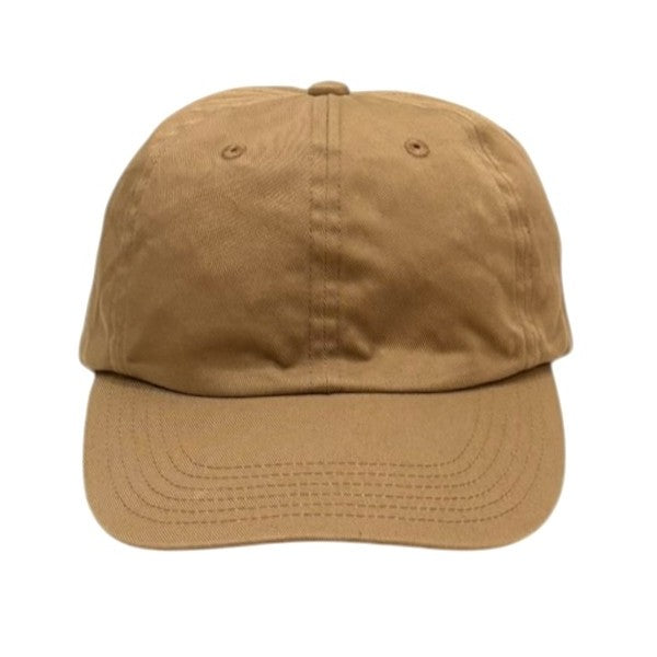 COTTON 6PANEL CAPキャップE-008A