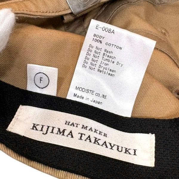 COTTON 6PANEL CAPキャップE-008A