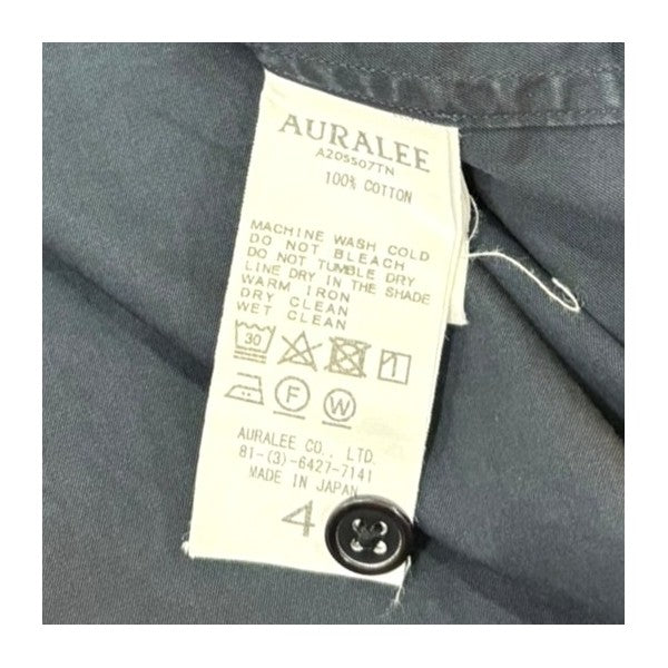 WASHED FINX TWILL BIG SHIRTSA20SS07TN