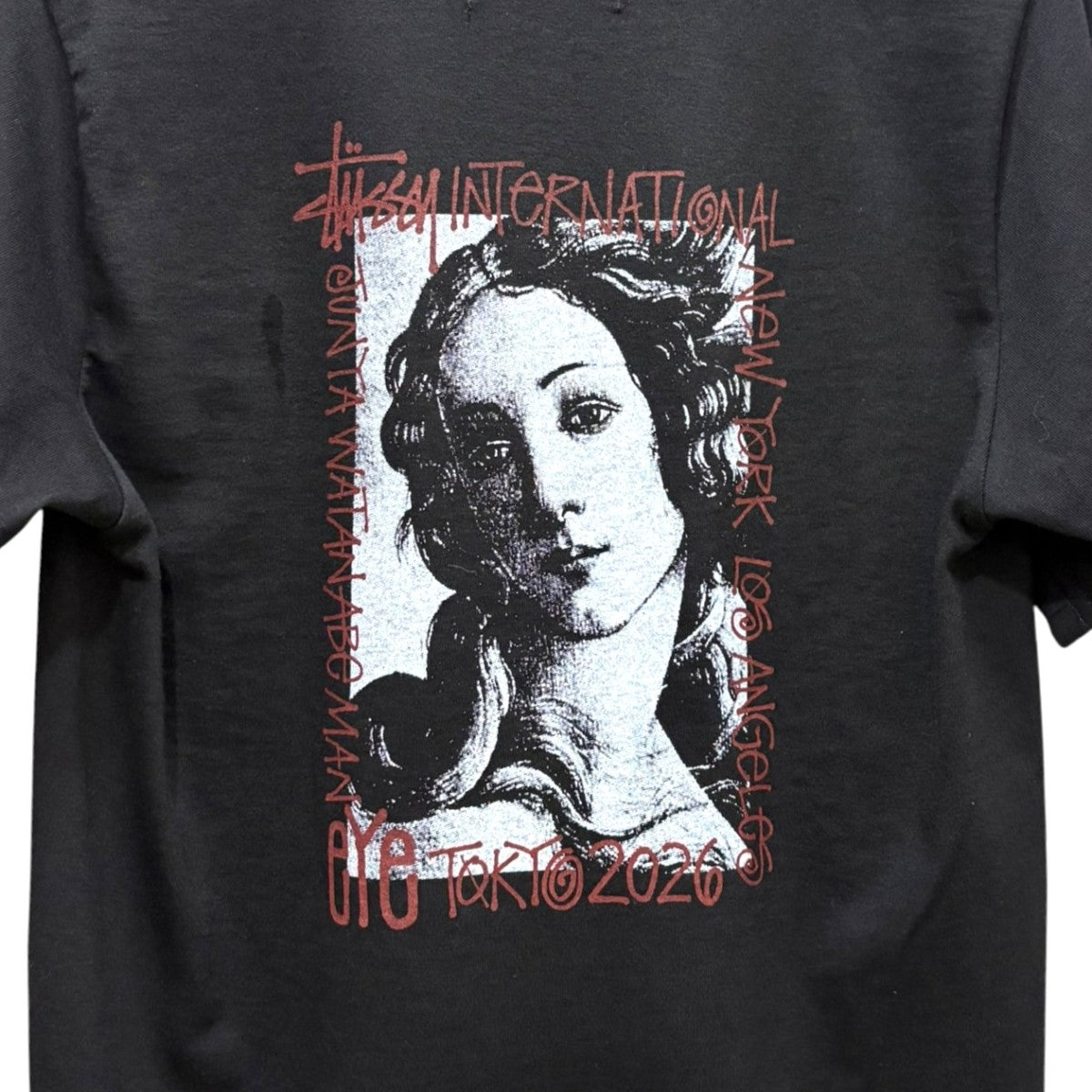 stussy×eYe COMME des GARCONS JUNYAWATANABE MAN Venus T-ShirtWR