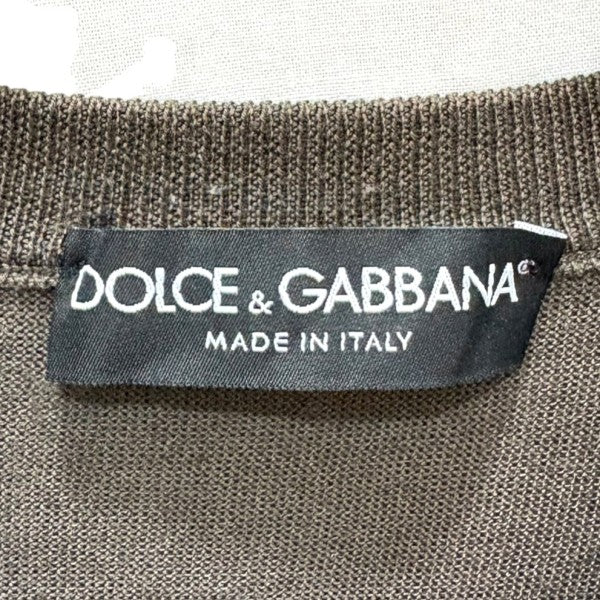 DOLCE ＆ GABBANA(ドルチェアンドガッバーナ) コットンVネックニット
