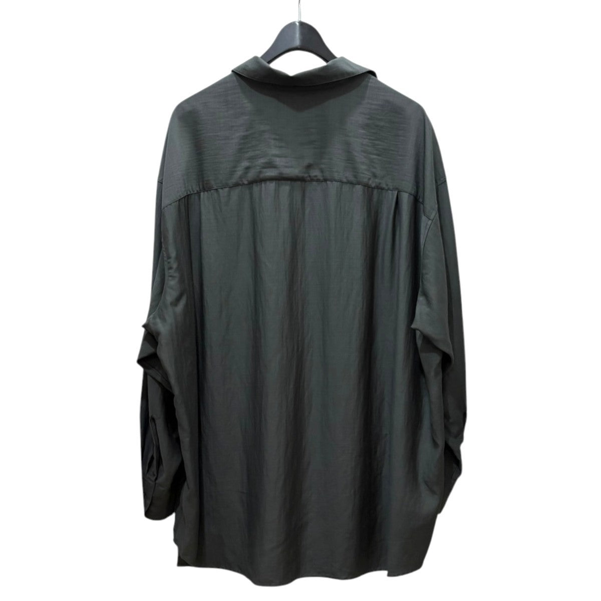Wool Cupro Skipper Shirt スキッパーシャツ GU241-50075