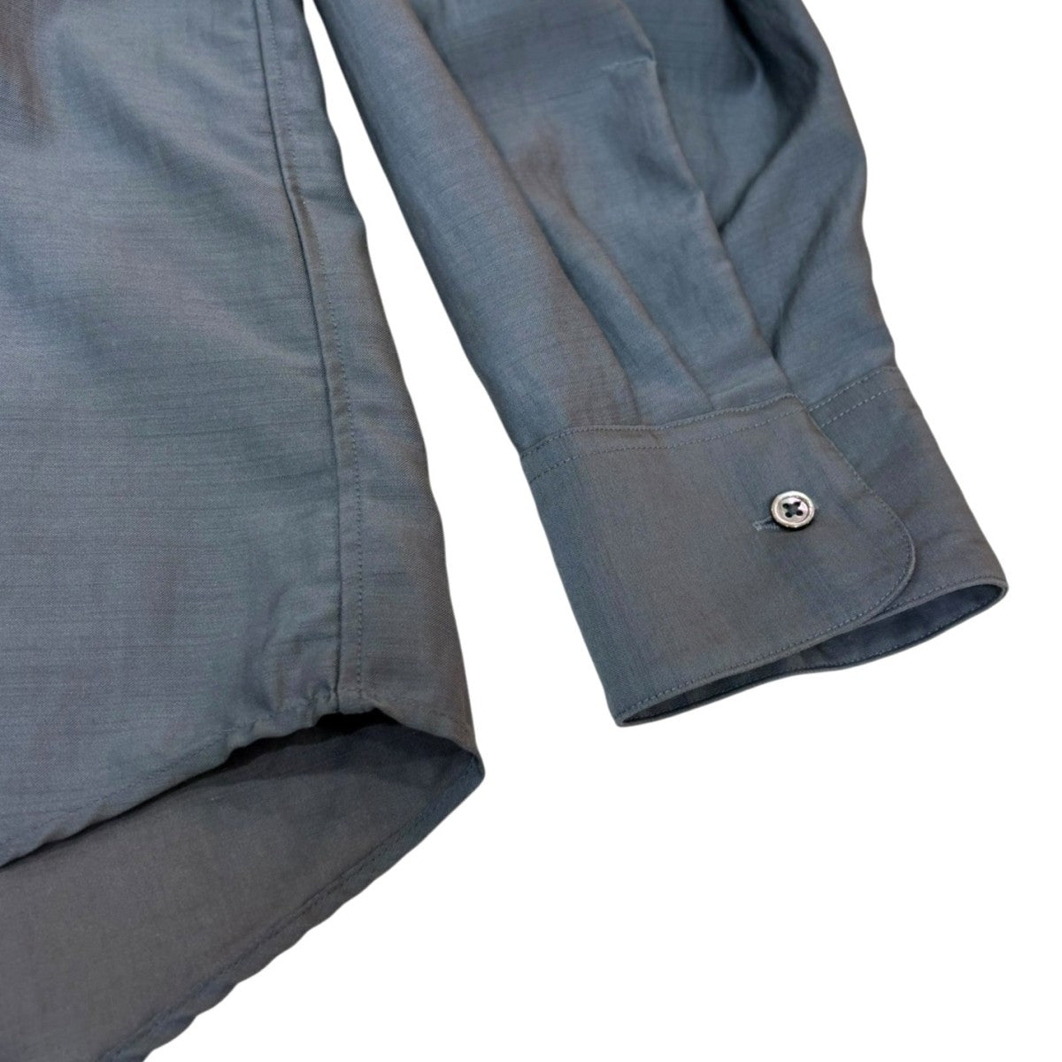 Wool Cupro Skipper Shirt スキッパーシャツ GU241-50075