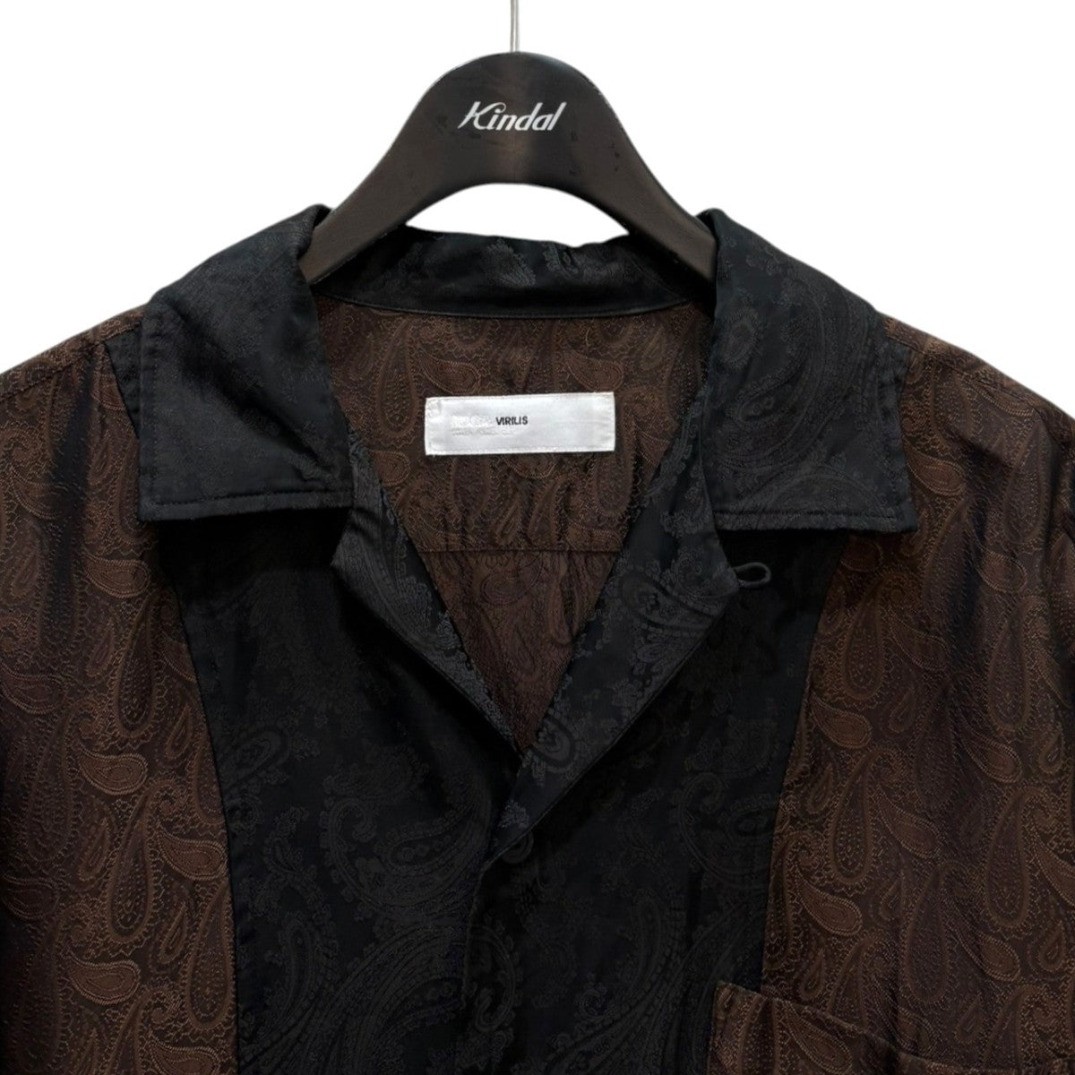 TOGA VIRILIS Paisley jacquard shirtTV31-FJ319 古着・中古-3枚目のアイテム画像