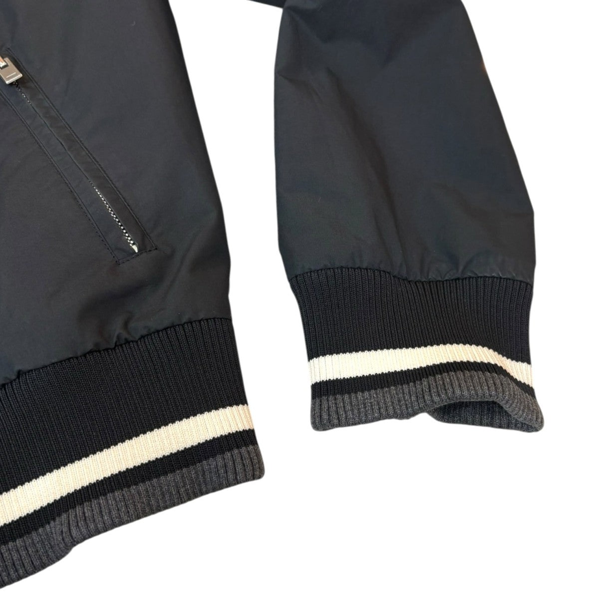 Maison Margiela Matte Bomber JacketブルゾンS50AM0286 S47542 古着・中古-6枚目のアイテム画像