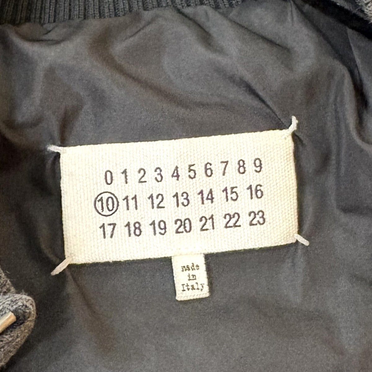 Maison Margiela Matte Bomber JacketブルゾンS50AM0286 S47542 古着・中古-7枚目のアイテム画像