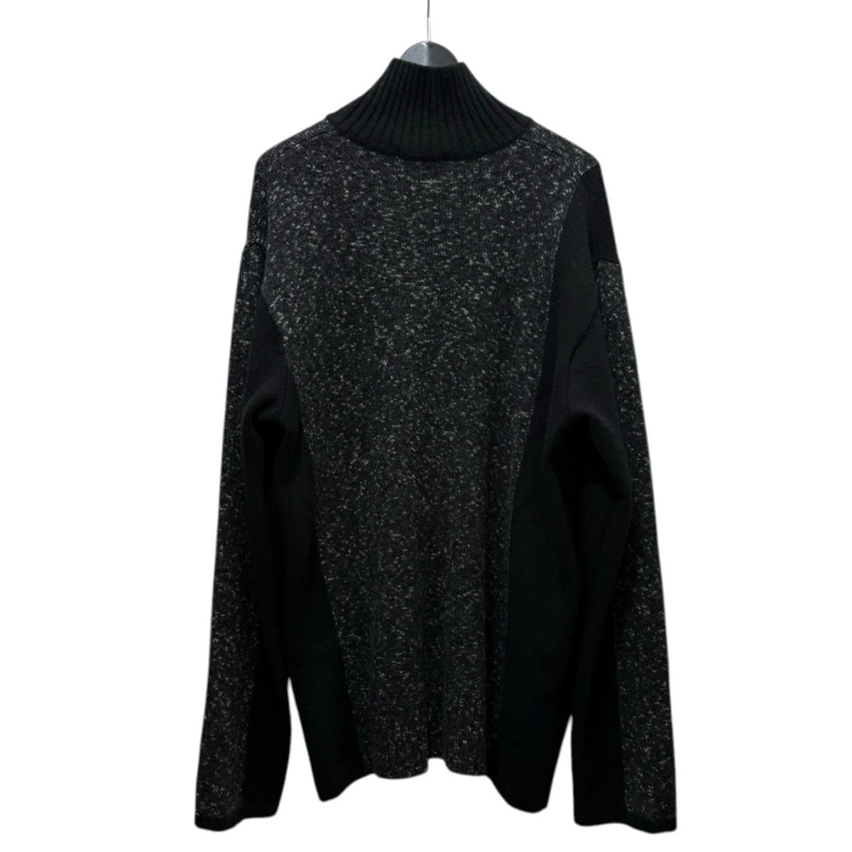 Yohji Yamamoto pour homme ハイネックボタンニットHE-K10-187 古着・中古-2枚目のアイテム画像