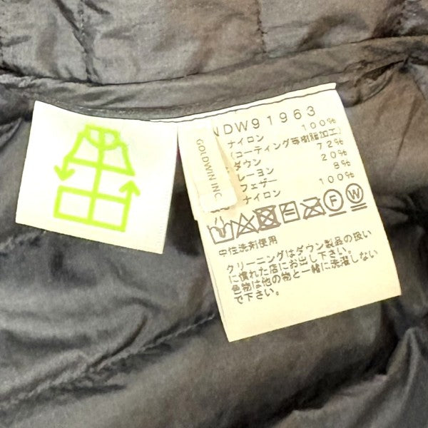 THE NORTH FACE ウィンドストッパーゼファーシェルコートダウンコートNDW91963 古着・中古-7枚目のアイテム画像