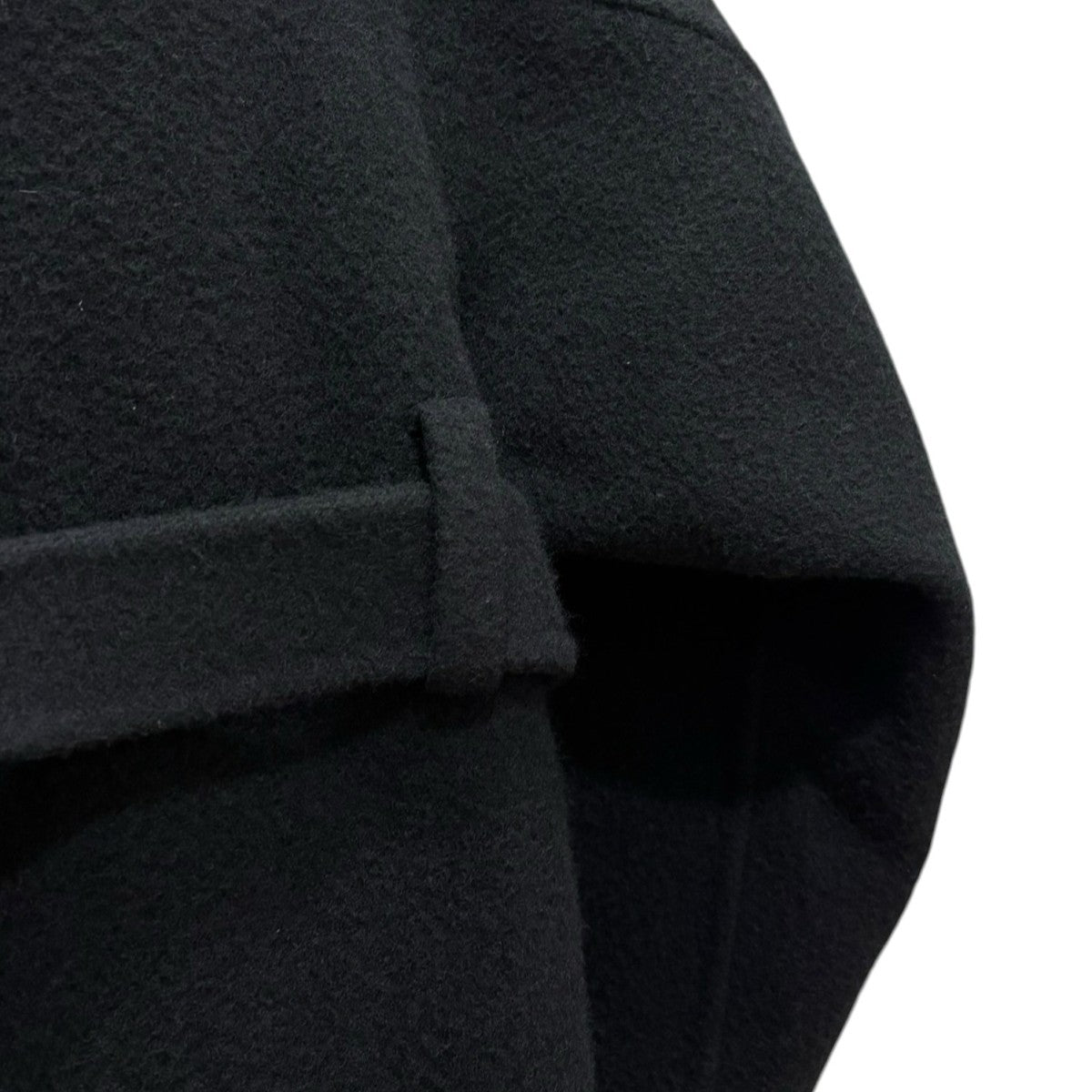 HYKE DOUBLE FACE TRENCH COAT ノーカラーコート 192-17214 029 古着・中古-6枚目のアイテム画像