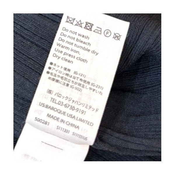 クルーネックリブニット300BS170-1160