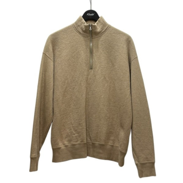 BACK WOOL HALF ZIP P OA7AP02BW