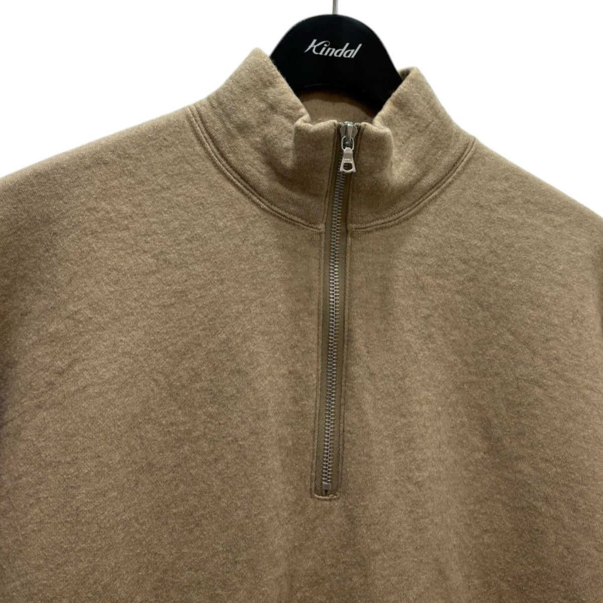 BACK WOOL HALF ZIP P OA7AP02BW