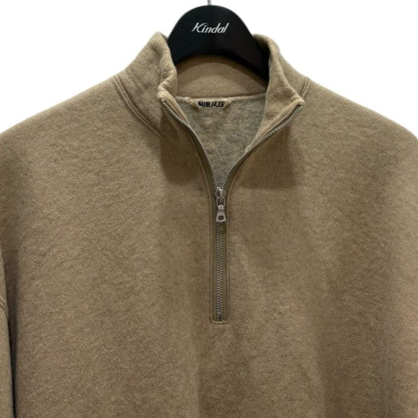 BACK WOOL HALF ZIP P OA7AP02BW