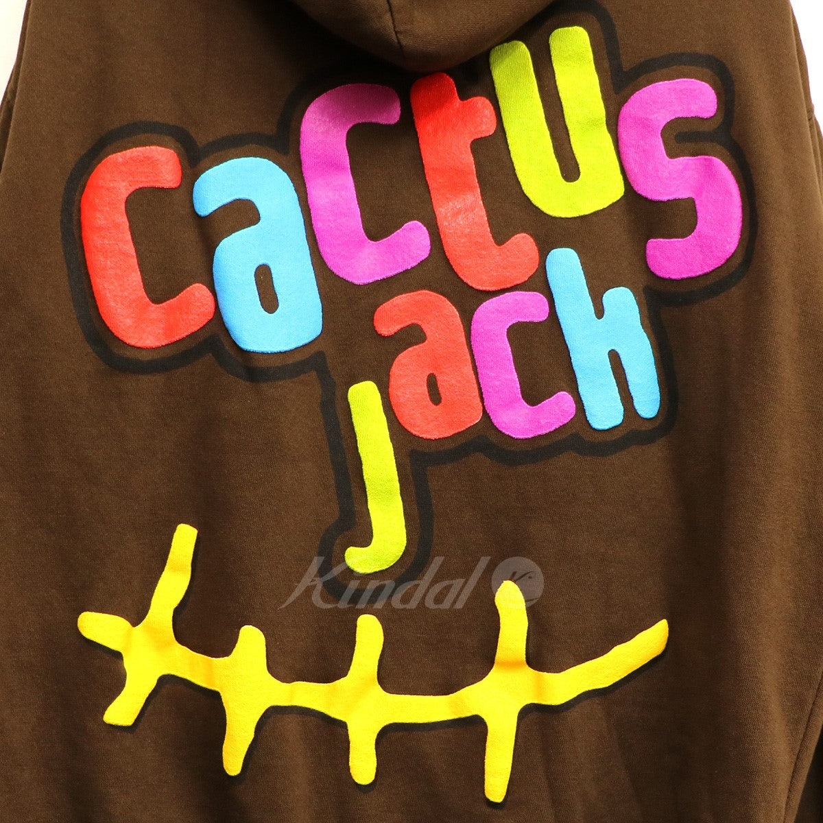 Mcdonalds×Travis Scott(Mcdonalds×トラヴィススコット マクドナルド) 20AW Cactus Jack Smile  Parkaカクタスジャックスマイルプリントパーカー