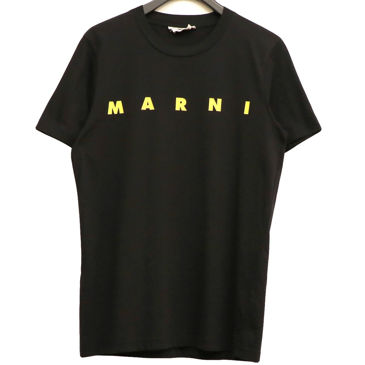 MARNI(マルニ) 21SS LOGO T-SHIRTロゴTシャツ ブラック サイズ 16 ...