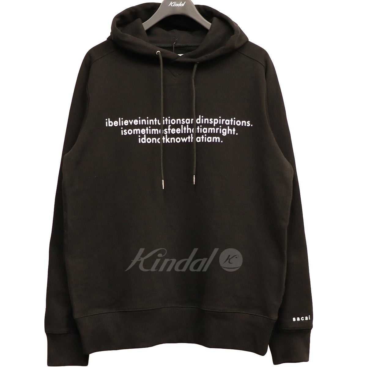 Einstein×sacai(Einstein×サカイ アインシュタイン) 20AW Einstein  Hoodieアインシュタインプリントプルオーバーパーカーフーディー