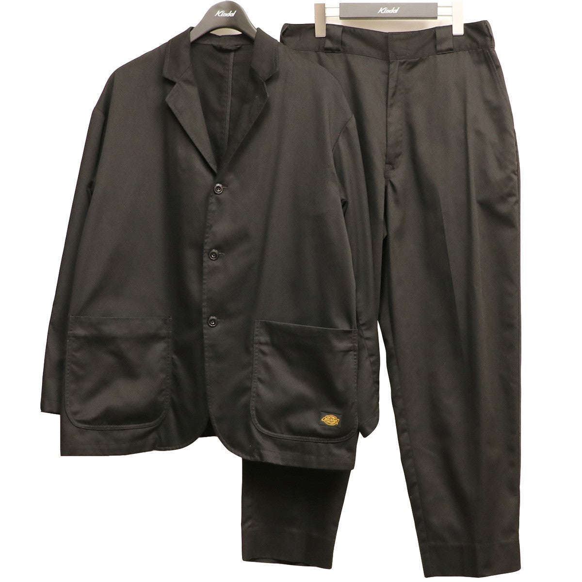 TRIPSTER×Dickies×BEAMS 20SS BLACK SUITワークジャケットパンツ 