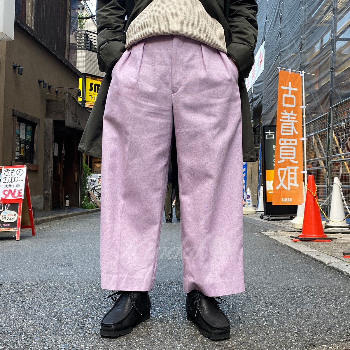 NEZU YOHINTEN(根津洋品店)(ネズヨウヒンテン) 21SS TANGO PANTSタンゴ ...