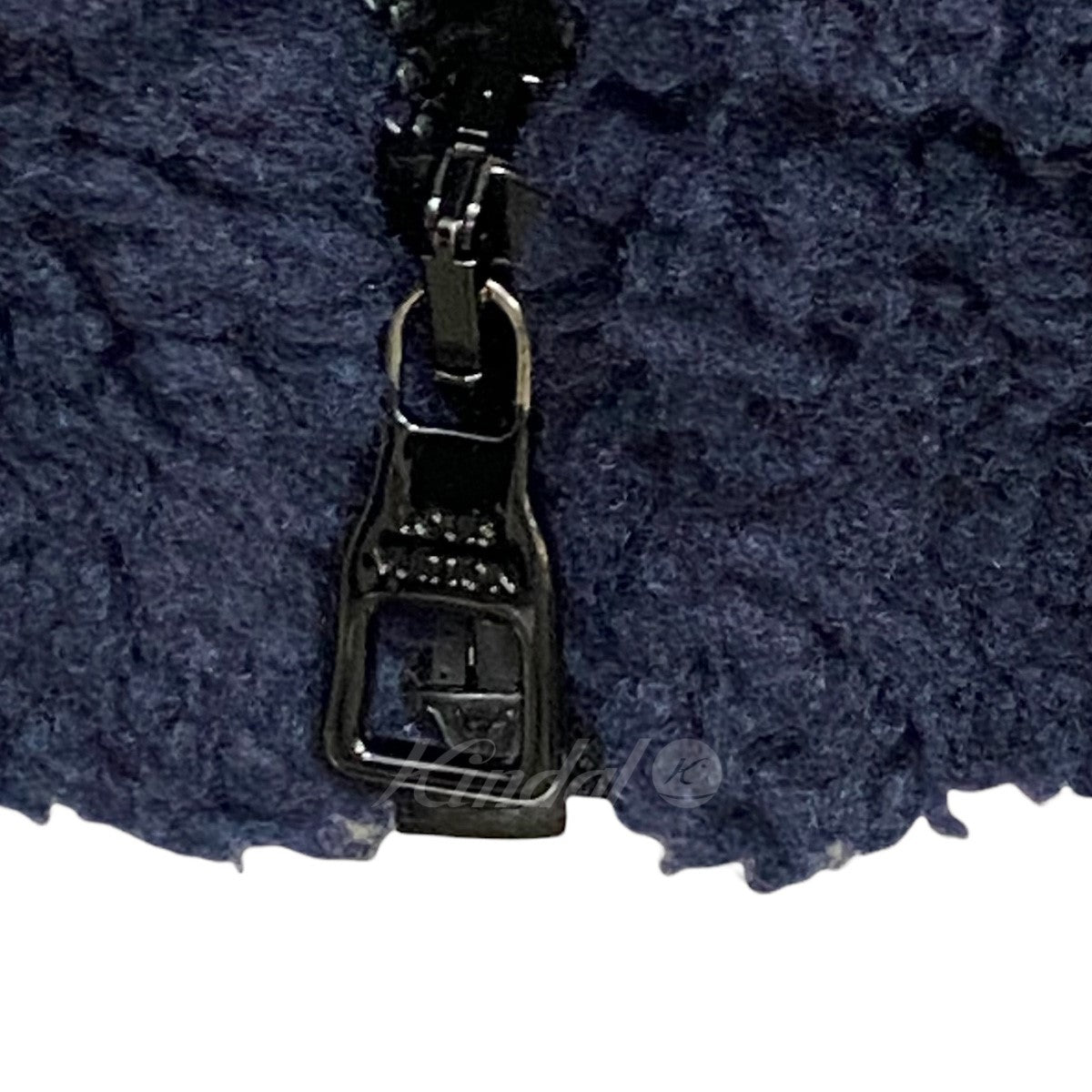 Louis Vuitton(Virgil Abloh) NIGO 21AWジャガードダミエフリースボアブルゾンジャケット 古着・中古-7枚目のアイテム画像