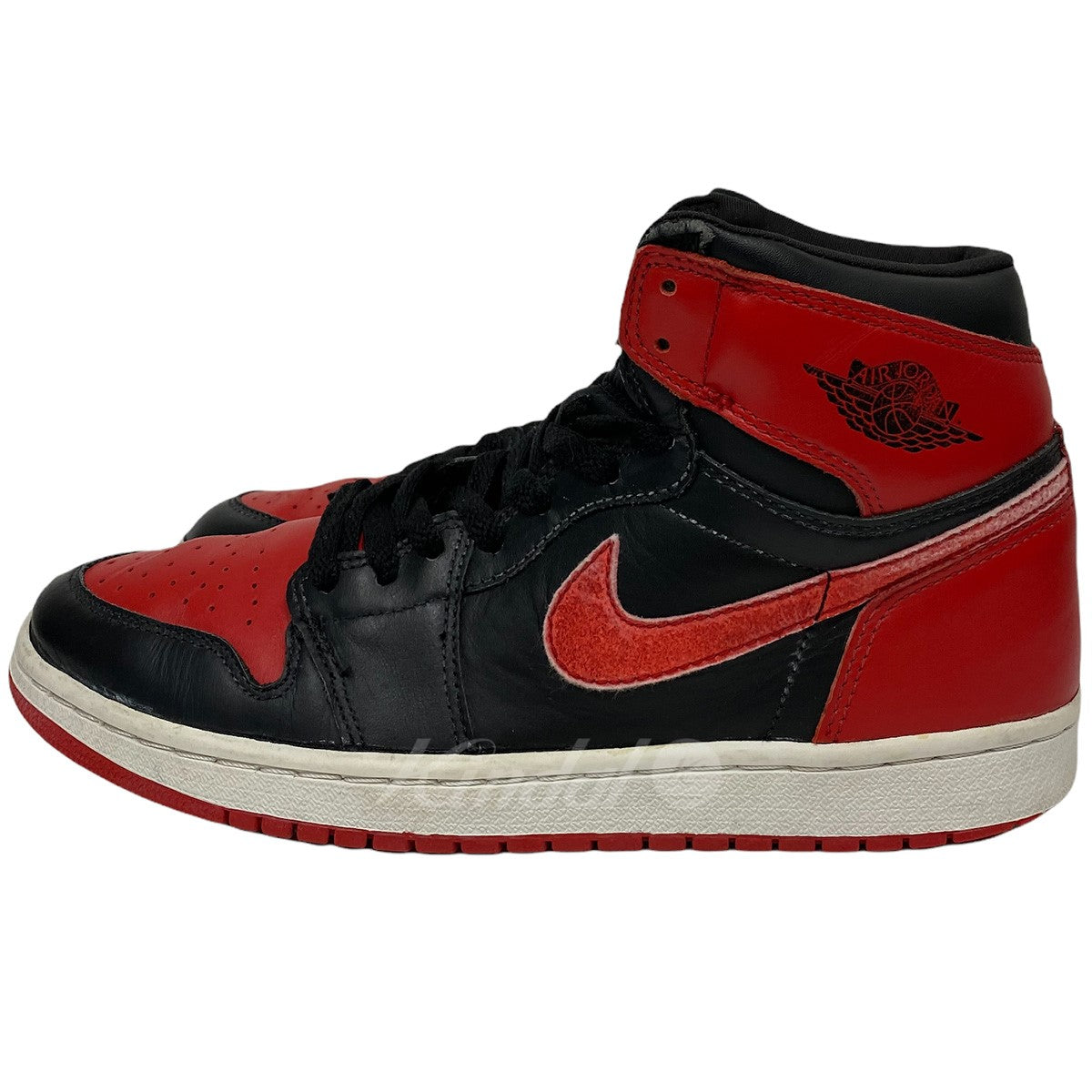 NIKE(ナイキ) 2001年製AIR JORDAN1 RETRO BRED BANNEDジョーダン黒赤  