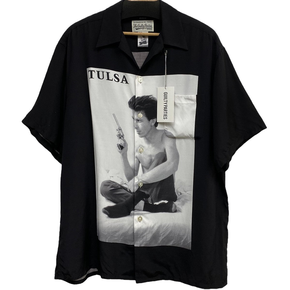WACKO MARIA×LARRY CLARK×STIE-LO(野口強) 21SS TULSA Hawaiian Shirtタルサハワイアンアロハ開襟シャツ 古着・中古-1枚目のアイテム画像