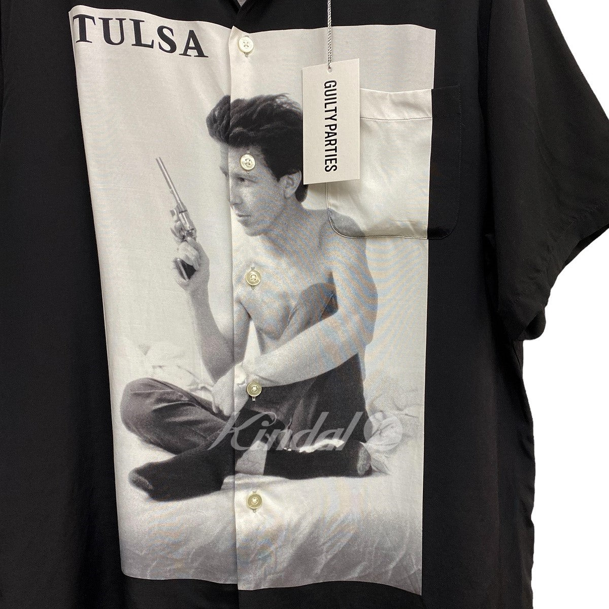 WACKO MARIA×LARRY CLARK×STIE-LO(野口強) 21SS TULSA Hawaiian Shirtタルサハワイアンアロハ開襟シャツ 古着・中古-4枚目のアイテム画像