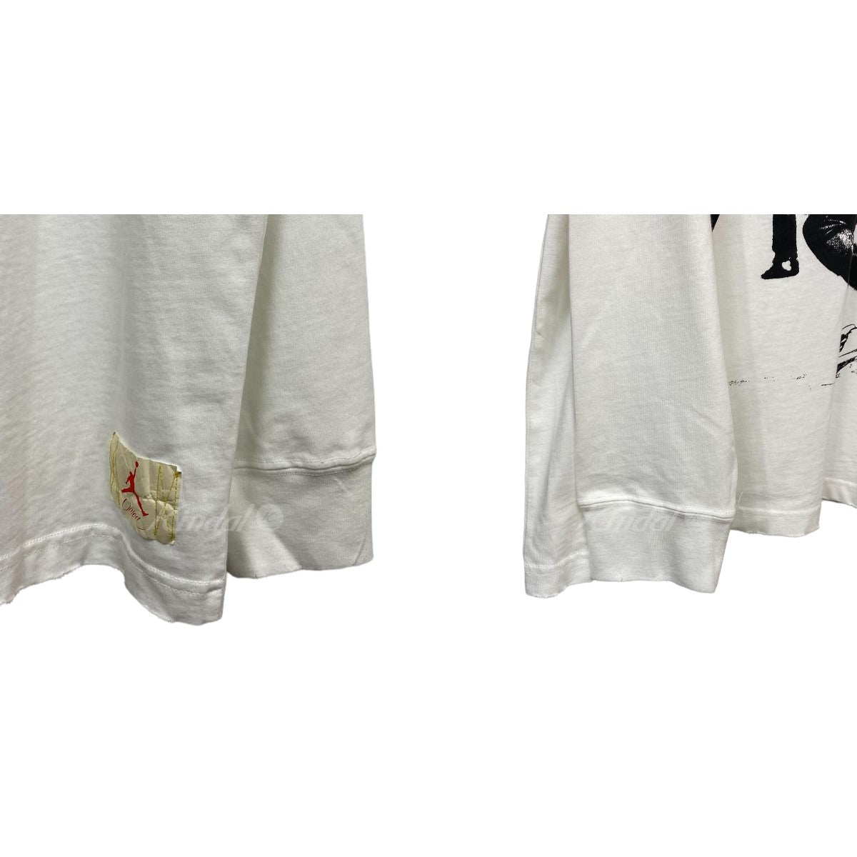 UNION LA×NIKE JORDAN MJ Long Sleeve T-shirt USEDダメージ加工ロング ...