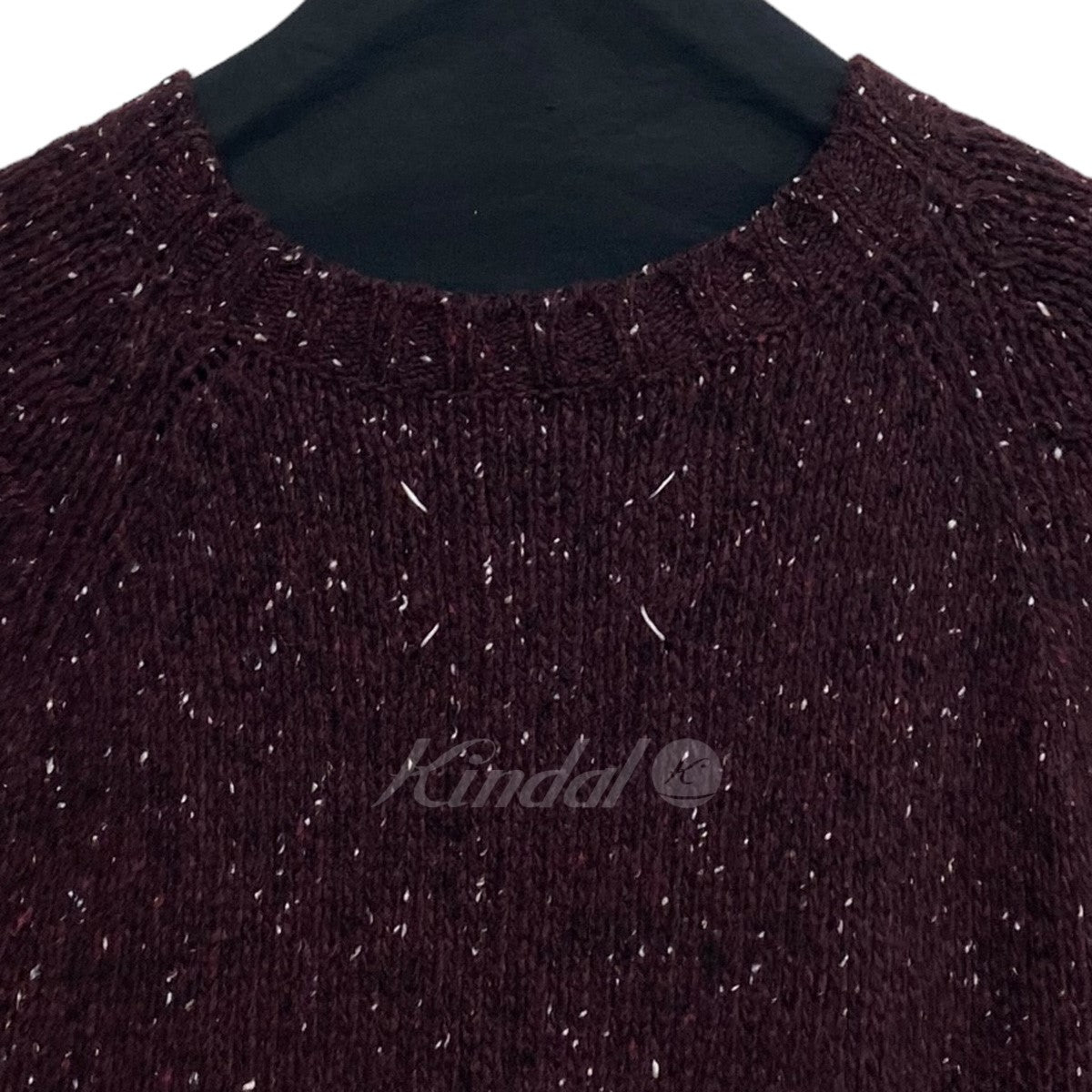 Maison Margiela10 19AW Destroyed Crew Neck Knitデストロイダメージ加工ローゲージニット 古着・中古-7枚目のアイテム画像