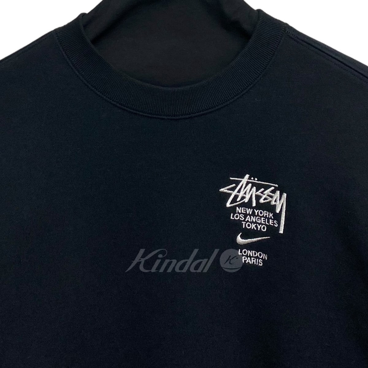 STUSSY x NIKE(ステュ-シー) 20AW FLEECE CREW SWEAT SHIRT裏フリーススウェットトレーナー