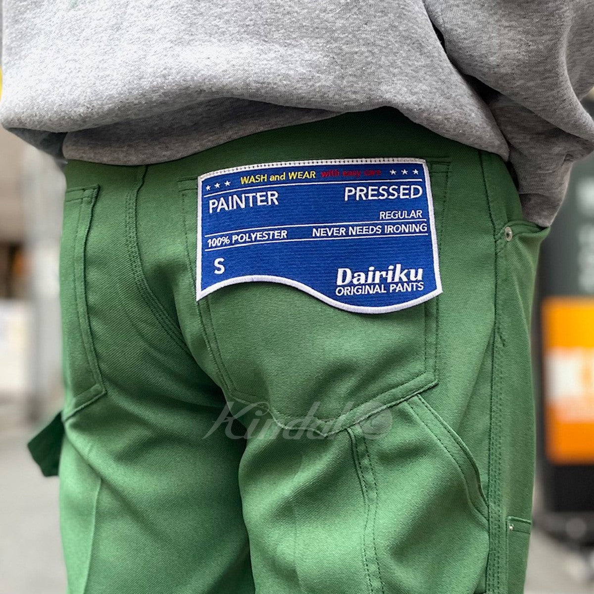 DAIRIKU(ダイリク) 22SS Painter Flasher Pressed Pantsペインタースタプレパンツ