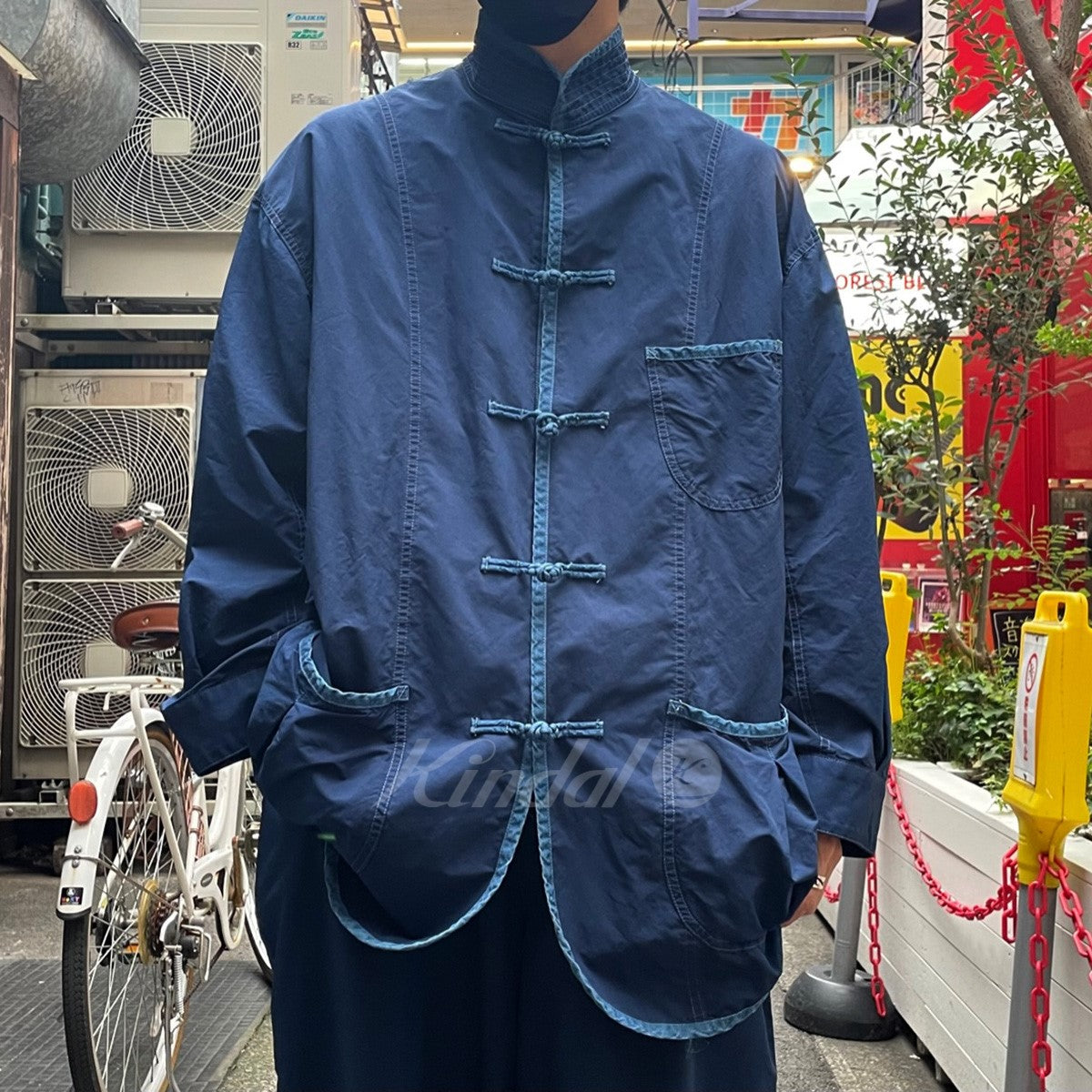 Porter Classic(ポータークラシック) 22SS Weather Chinese Coat撥水性 ...