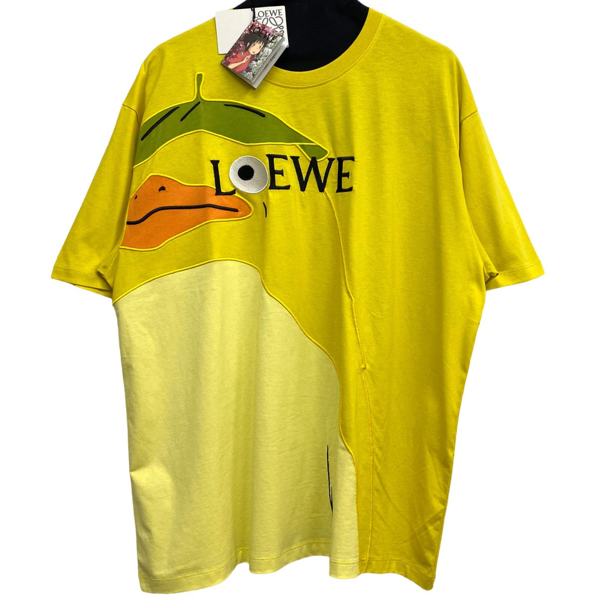 LOEWE(ロエベ スタジオジブリ(千と千尋の神隠し)) 22SS OTORI-SAMA T-SHIRTオオトリ様刺繍プリントTシャツ