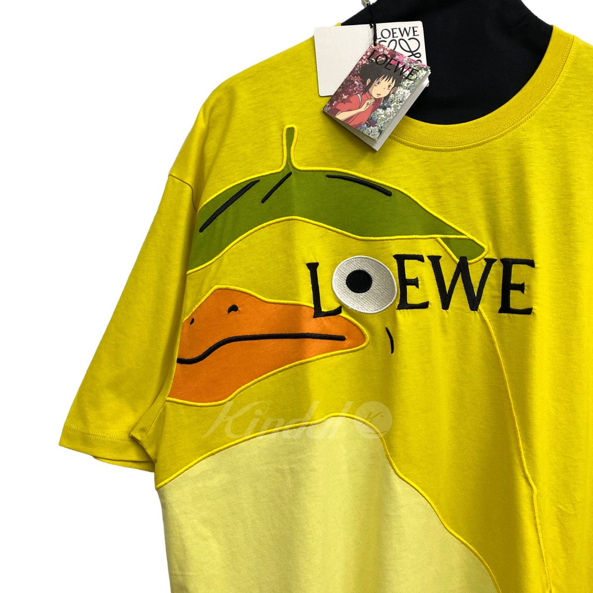 LOEWE(ロエベ スタジオジブリ(千と千尋の神隠し)) 22SS OTORI-SAMA T-SHIRTオオトリ様刺繍プリントTシャツ