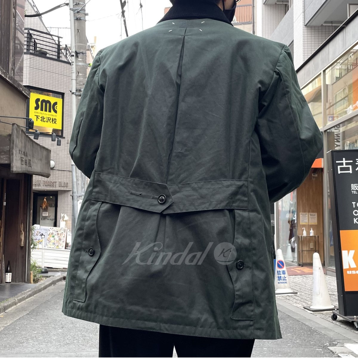 Maison Margiela4 14 22AW Waxed Utility Jacket M-65ミリタリーオイルドワックスコーティング 古着・中古-2枚目のアイテム画像