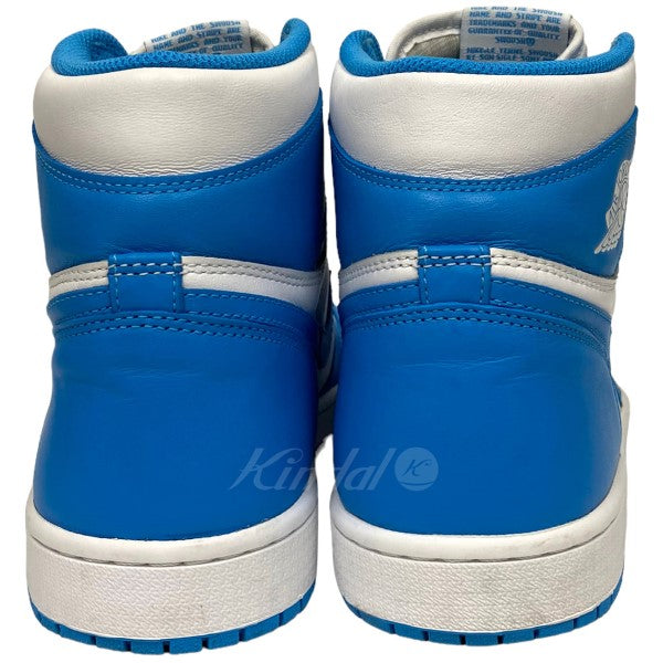 NIKE AIR JORDAN1 RETRO HIGH OG UNCエアジョーダン1ノースカロライナ 古着・中古-4枚目のアイテム画像