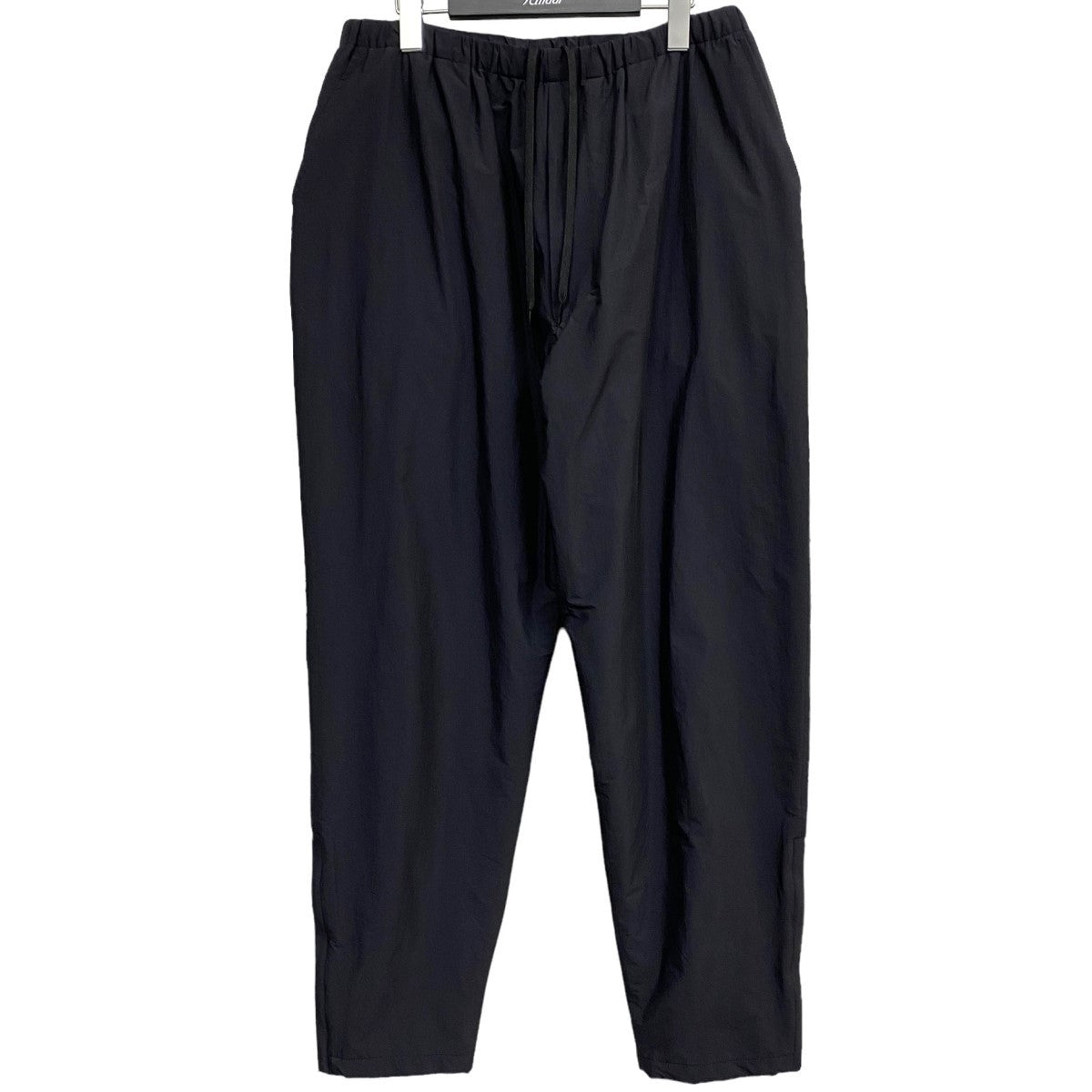20AW NYLON TRACK PANTナイロンテーパードトラックパンツ 裏地裏起毛