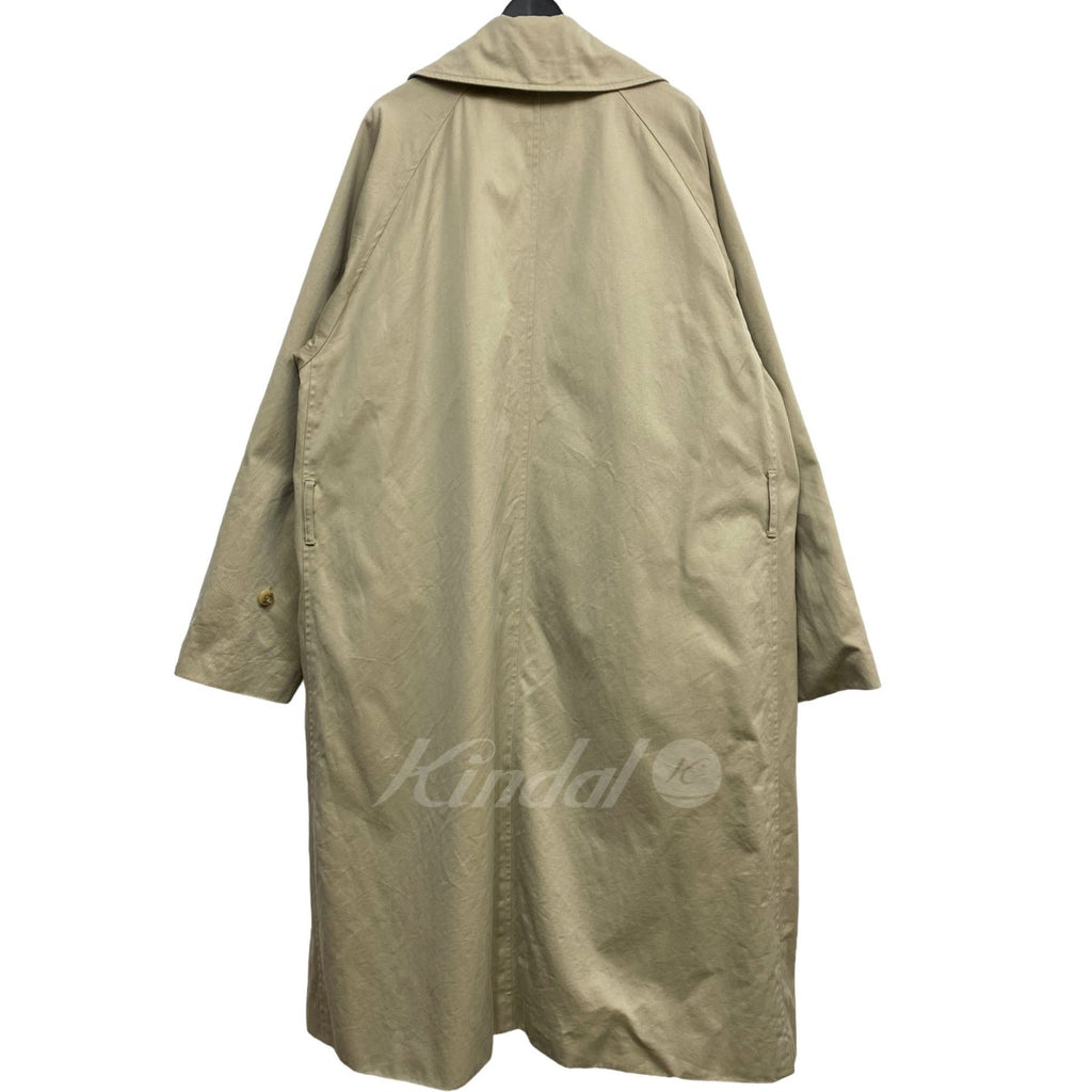 COMOLI(コモリ) 20SS コットンギャバタイロッケンコート ベージュ 