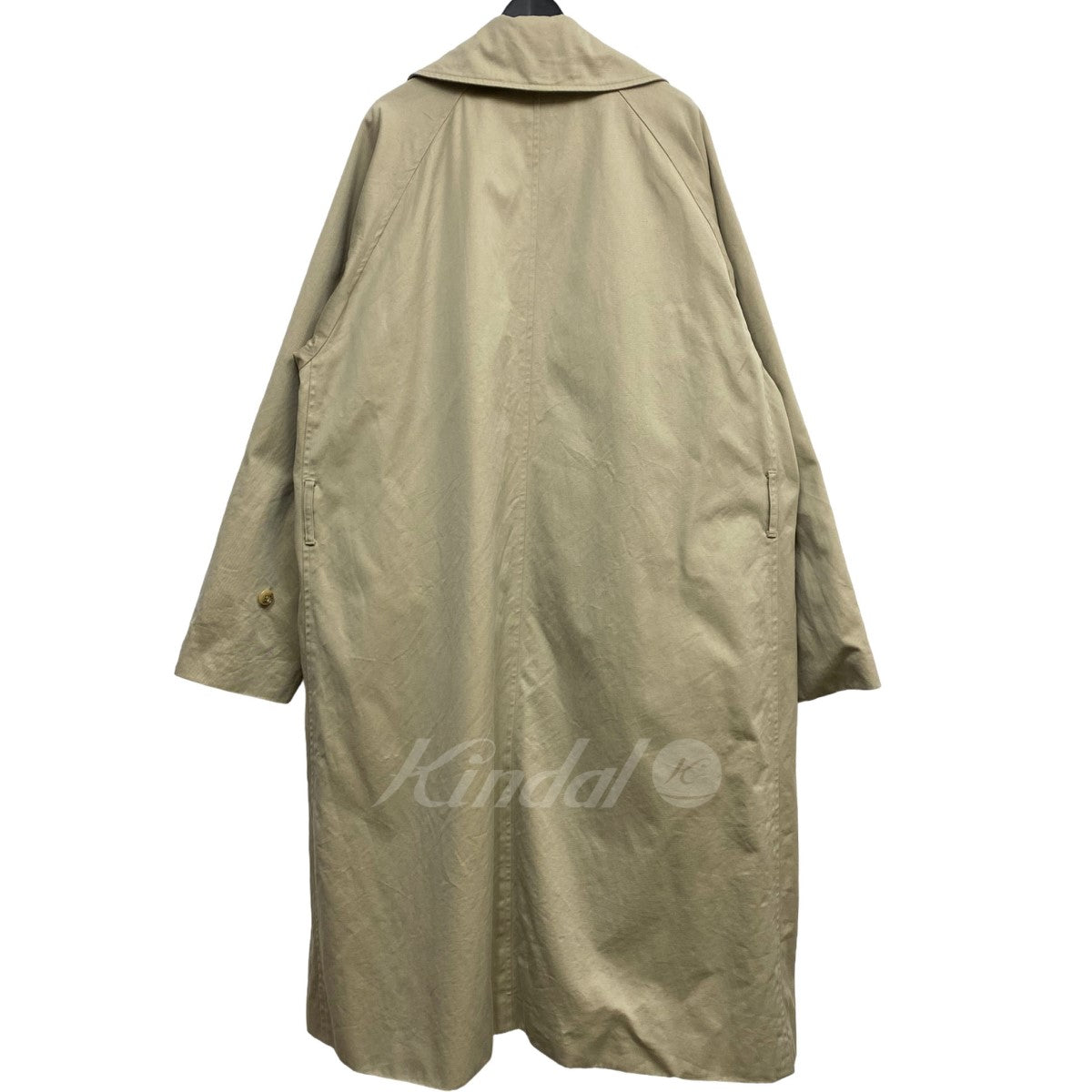 COMOLI 20SS コットンギャバタイロッケンコート 古着・中古-3枚目のアイテム画像