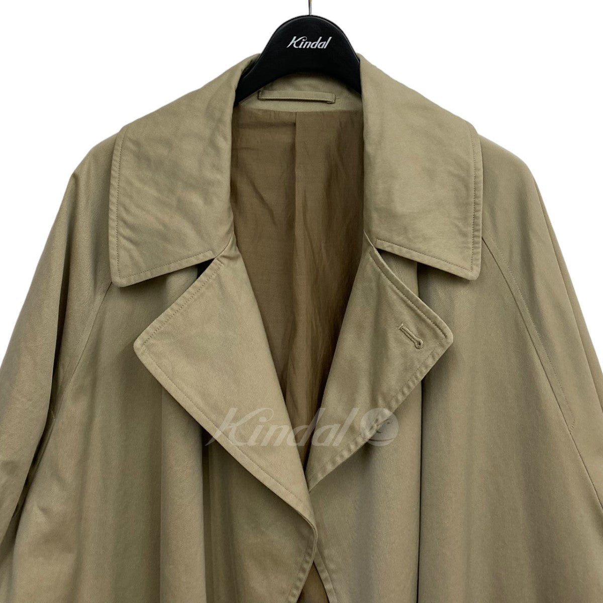 COMOLI 20SS コットンギャバタイロッケンコート 古着・中古-4枚目のアイテム画像