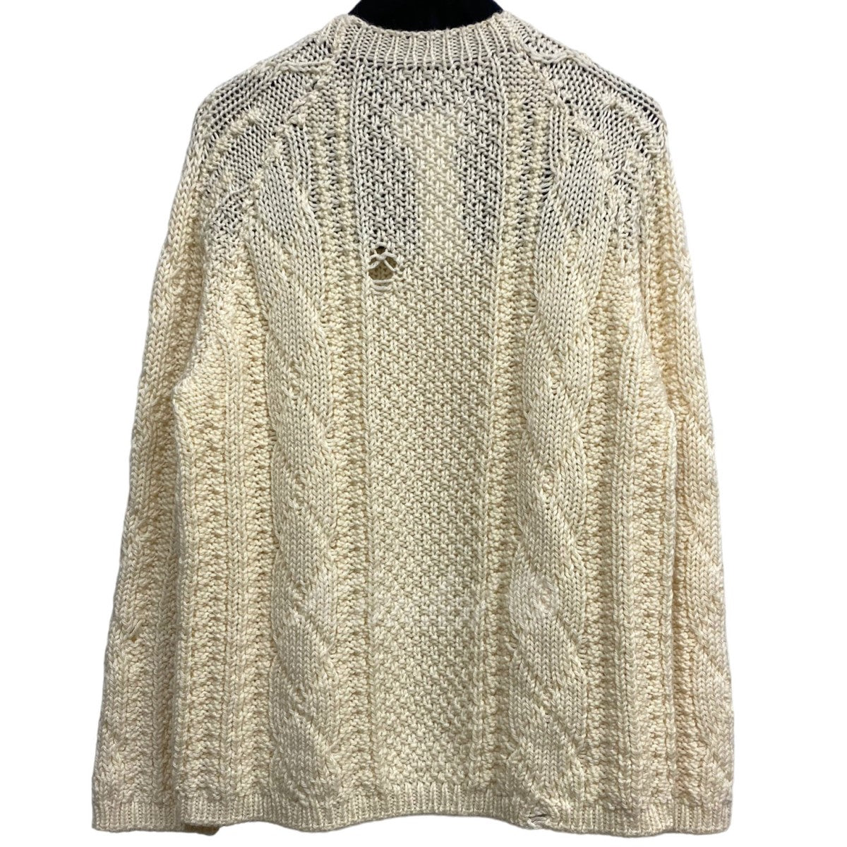 Maison Margiela ローゲージニット デストロイニット21-22AW 楽天市場】【中古】 メゾンマルジェラ ローゲージニット デストロイ