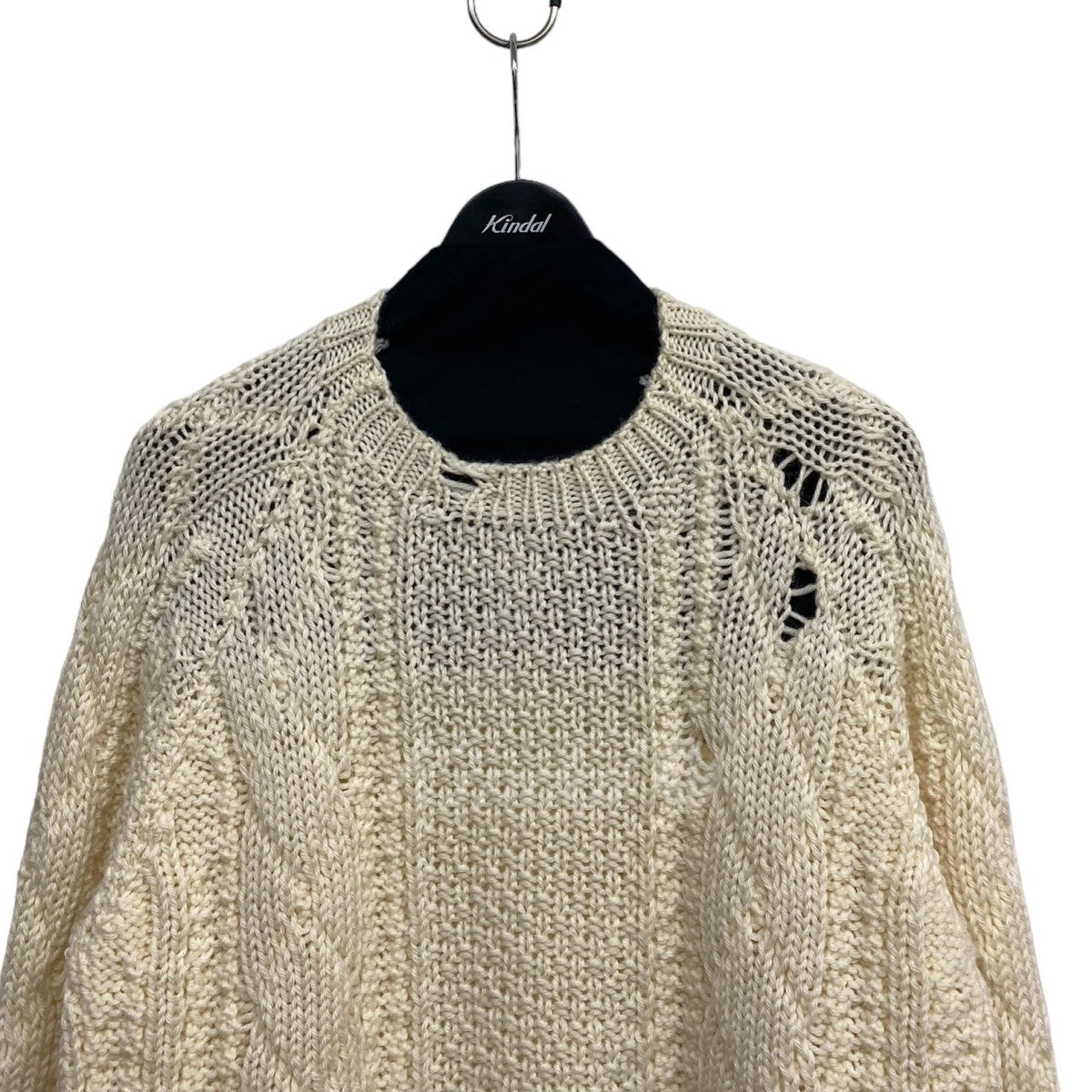 Maison Margiela 10(メゾンマルジェラ 10) 21AW Destroyed Crew Neck