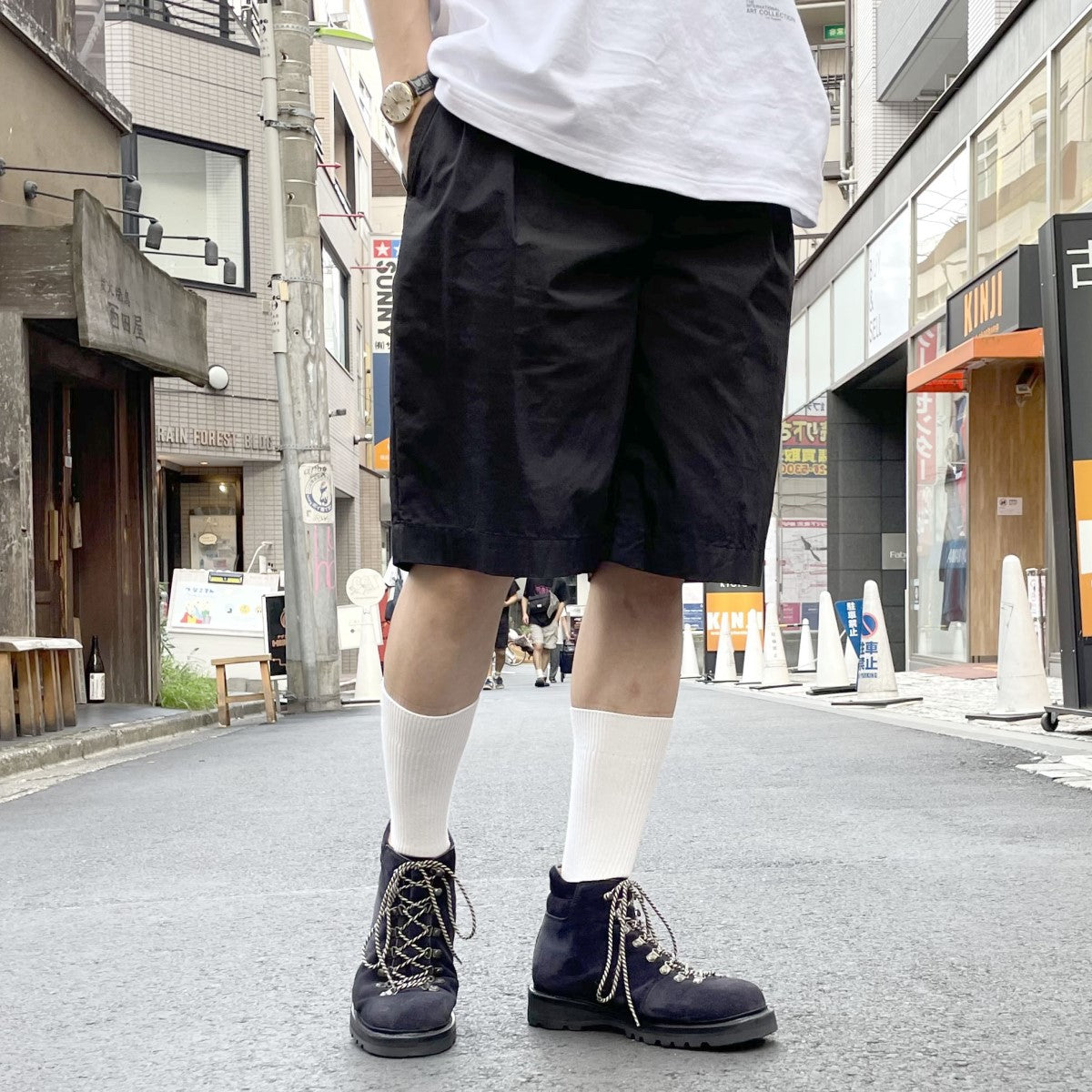 Porter Classic(ポータークラシック) 23SSPoplin Bebop Shorts