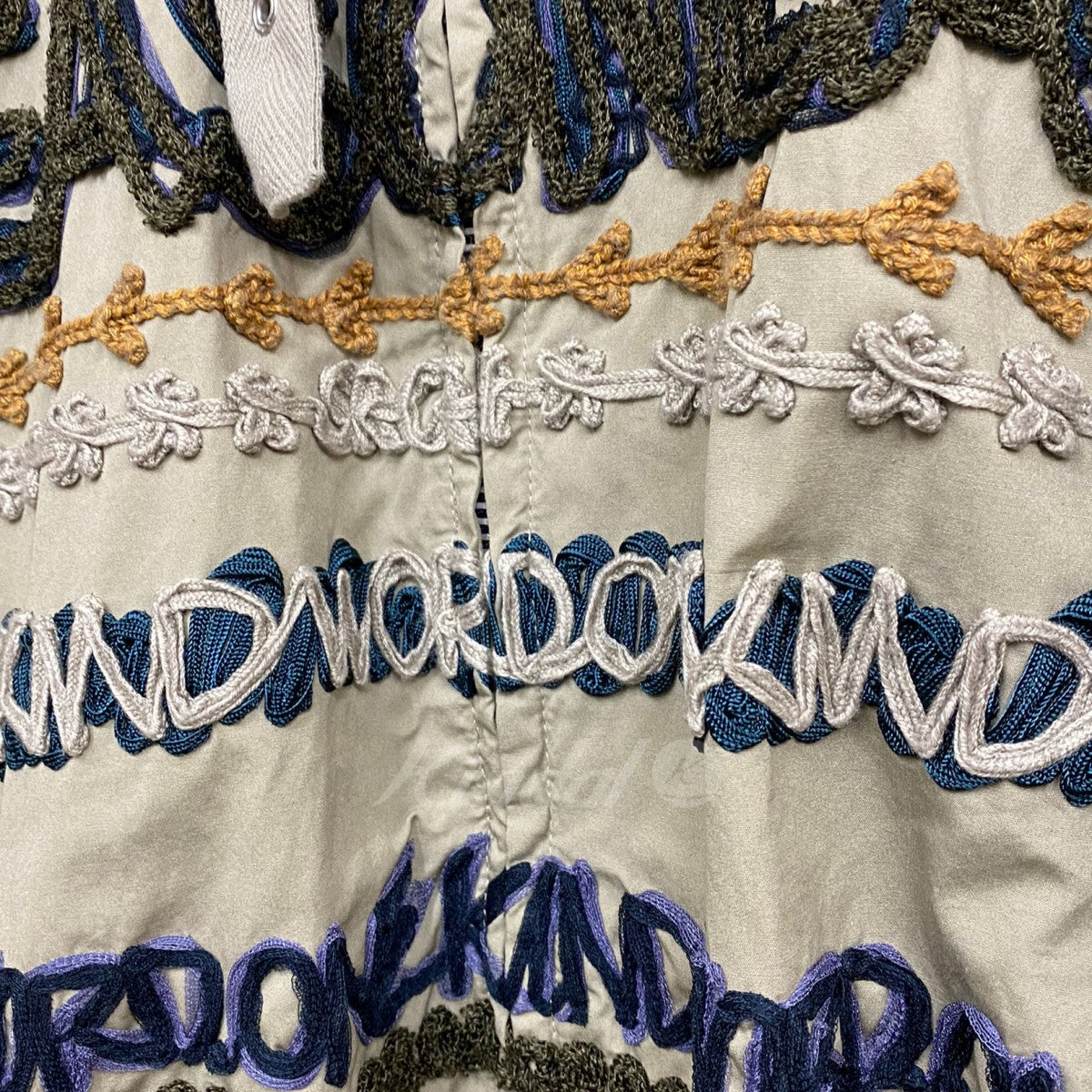 23SSCode Embroidery Cotton Blouson刺繍ZIPUPジャケットブルゾン